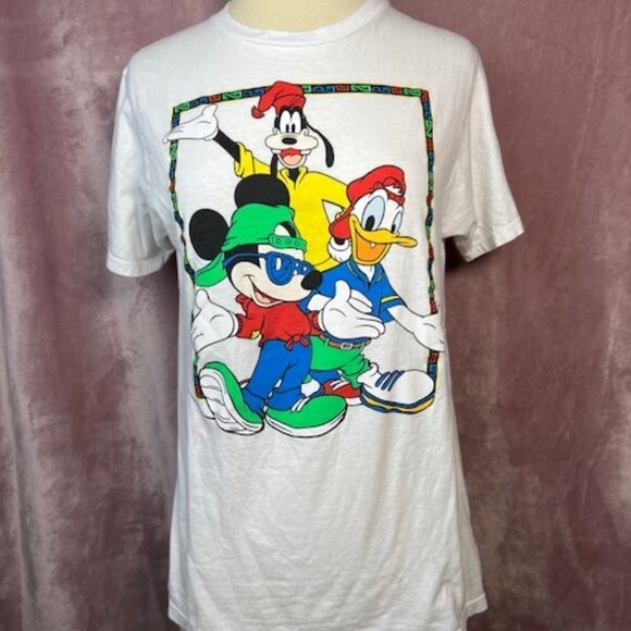 Unisex Distressed Disney Printed Shirt Size S - Picture 1 of 10